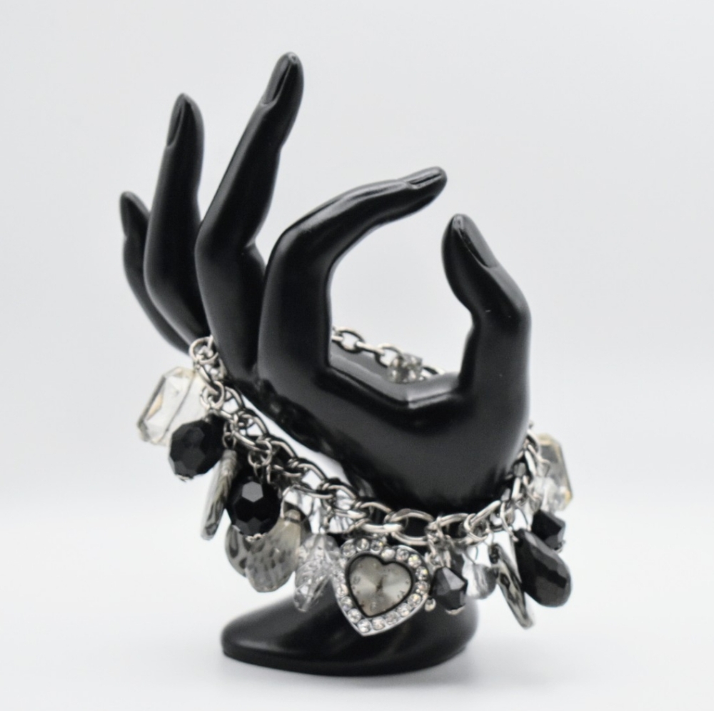 Beaded jewelry quartz watch